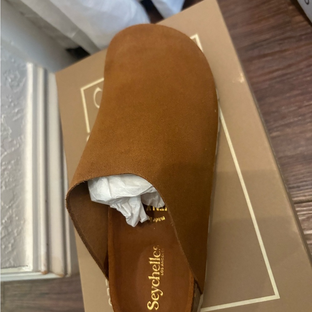 Seychelles Tan Mules for Women